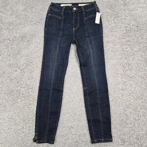 Pilcro Jeans Womens 26 Blue High Rise Denim Legging Skinny